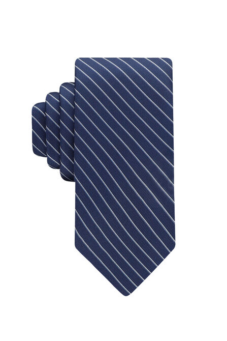 Tadeo Pin Stripe Tie, BLUE view# 1