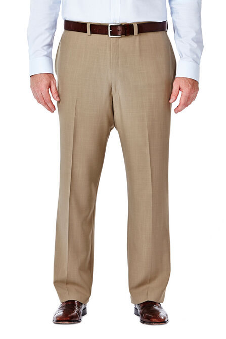 Big &amp; Tall E-CLO&trade; Stria Dress Pant, Taupe view# 1