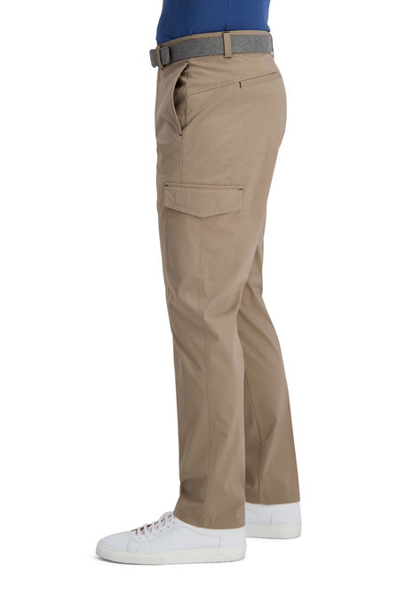 Haggar&reg;  The Active Series&trade;  Urban Utility Straight Fit Cargo Pant, Khaki view# 3