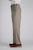 J.M. Haggar Premium Stretch Suit Pant - Flat Front, Oatmeal view# 2