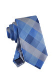 Tillie Buffalo Check Tie, Bright Blue view# 4