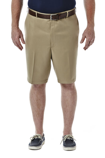 BIG &amp; TALL Cool 18&reg; Shorts, British Khaki view# 1