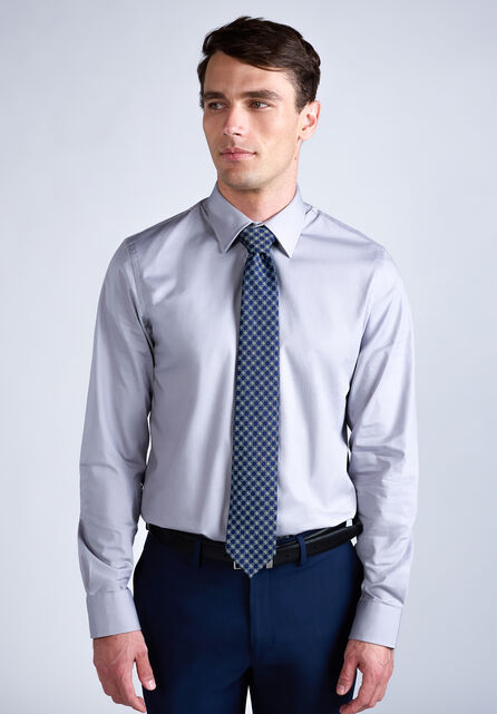Premium Comfort Dress Shirt - Light Grey, Light Grey