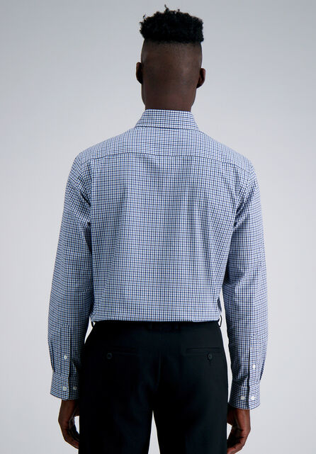 Premium Comfort Dress Shirt - Blue Plaid, BLUE