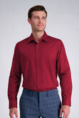 Premium Comfort Dress Shirt - Dark Red, Dark Red view# 1