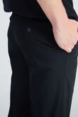 Premium No Iron Khaki Pant, Black view# 6