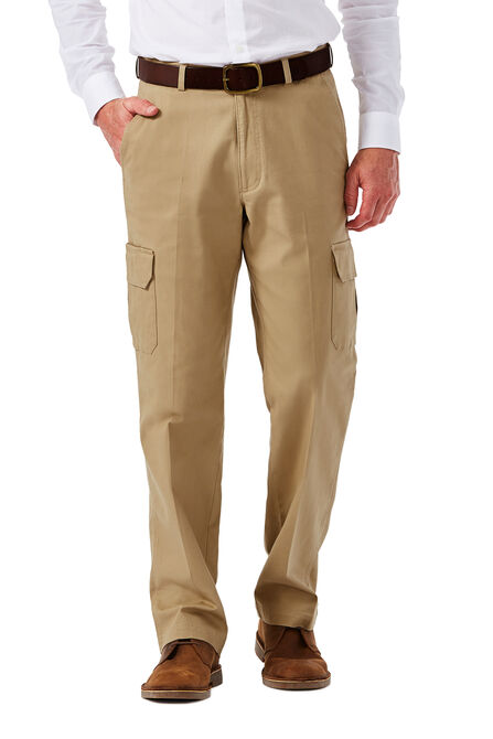 Big &amp; Tall Stretch Comfort Cargo Pant, Khaki view# 1