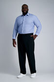 Smart Wash&reg; Tall Dress Shirt - Indigo Stripe, Indigo view# 3