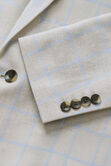 Big &amp; Tall J.M. Haggar Plaid Windowpane Sport Coat, Euro Blue view# 5