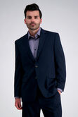 J.M. Haggar Micro Herringbone Suit Jacket, Navy view# 1