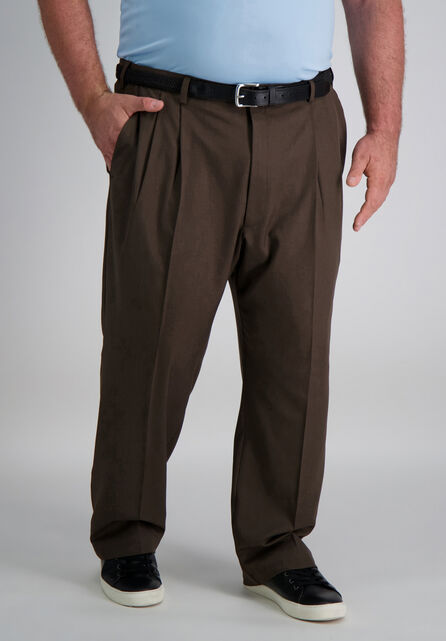 Big &amp; Tall Cool 18&reg; Pro Heather Pant, Brown Heather