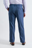 J.M. Haggar Premium Stretch Suit Pant - Flat Front, Chambray view# 3