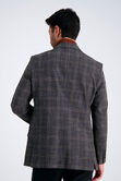 J.M. Haggar Slub Glen Plaid Sport Coat, Brown Heather view# 2