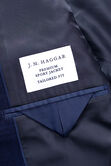 J.M. Haggar Large Tonal Plaid Sport Coat, Navy view# 6