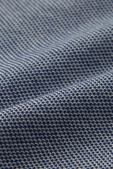 2-Color Pique Polo, BLUE view# 6