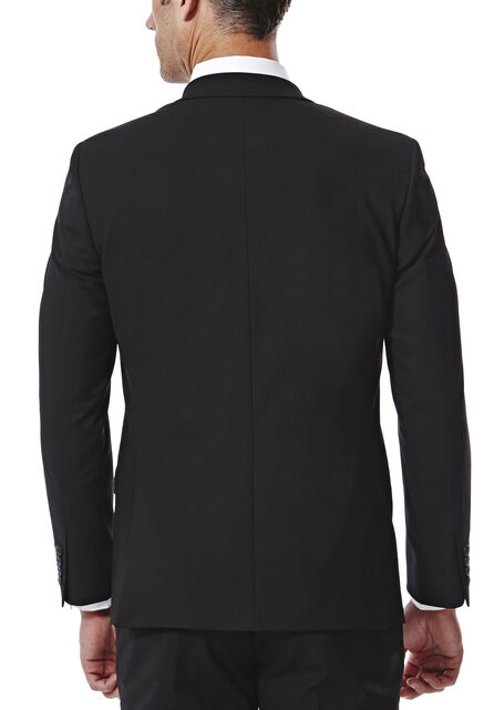 JM Haggar Slim 4 Way Stretch Suit Jacket, Black