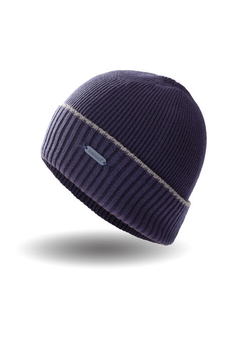 Wicking Beanie and Knit Scarf Set, BLUE view# 3
