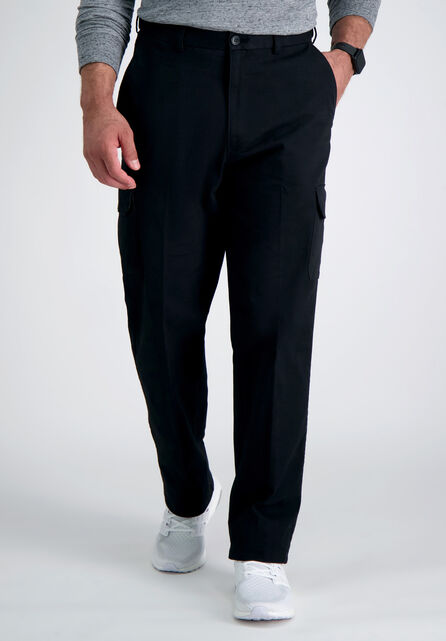 Stretch Comfort Cargo Pant, Black