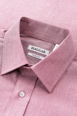 Premium Comfort Dress Shirt - Burgundy, Heather Burgundy view# 4