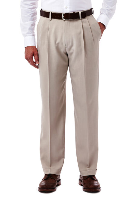 E-CLO&trade; Stria Dress Pant, Stone view# 1