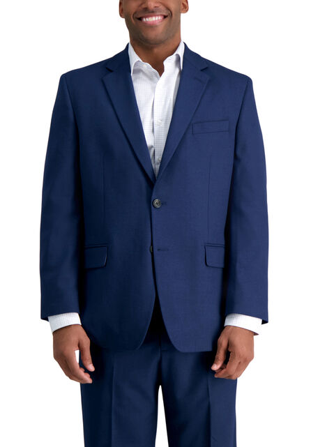 J.M. Haggar Basketweave Suit Separates Jacket, BLUE